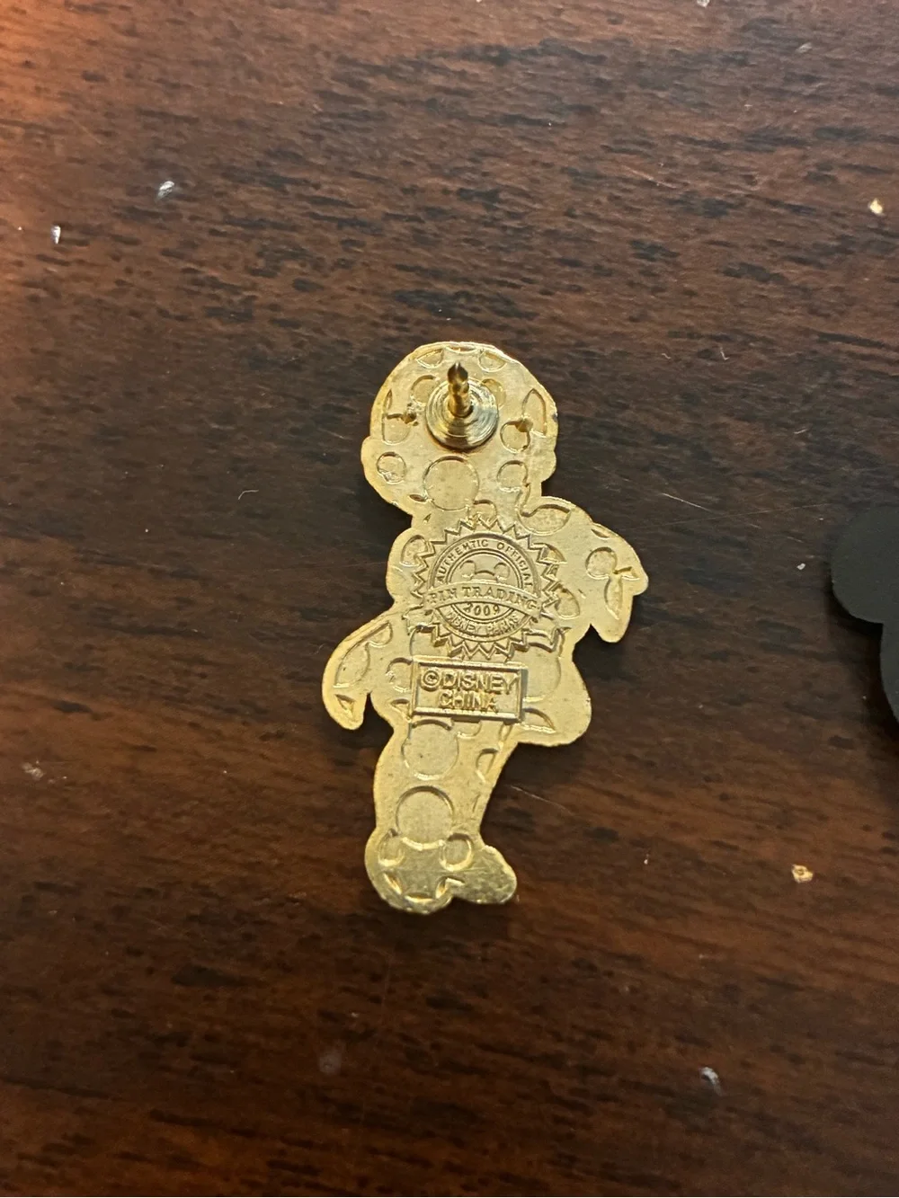 Disney Yellow & Blue Girl Enamel Pin Accessory